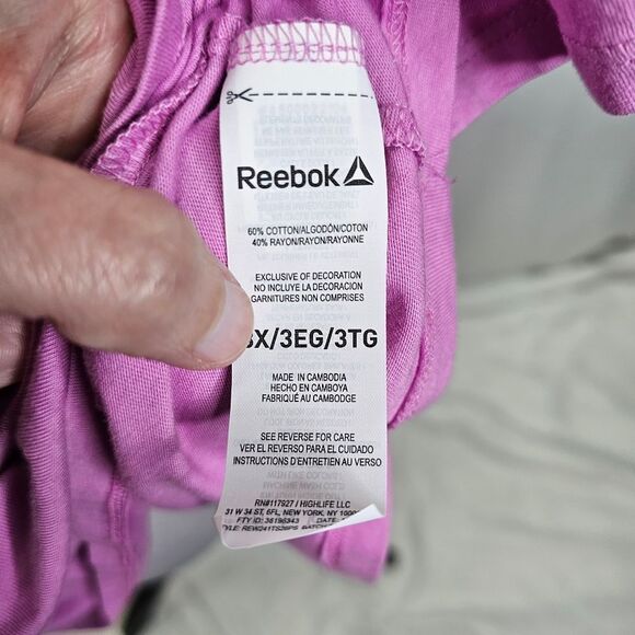 Reebok Identity Logo Tee Bundle Size 3X - Picture 11 of 12